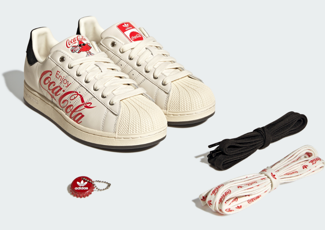 Coca-Cola x adidas Superstar Angle