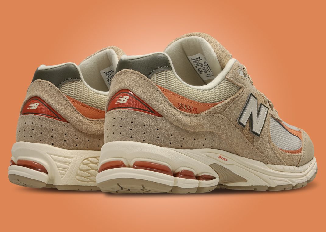 New Balance 2002R Beige Tan Heel