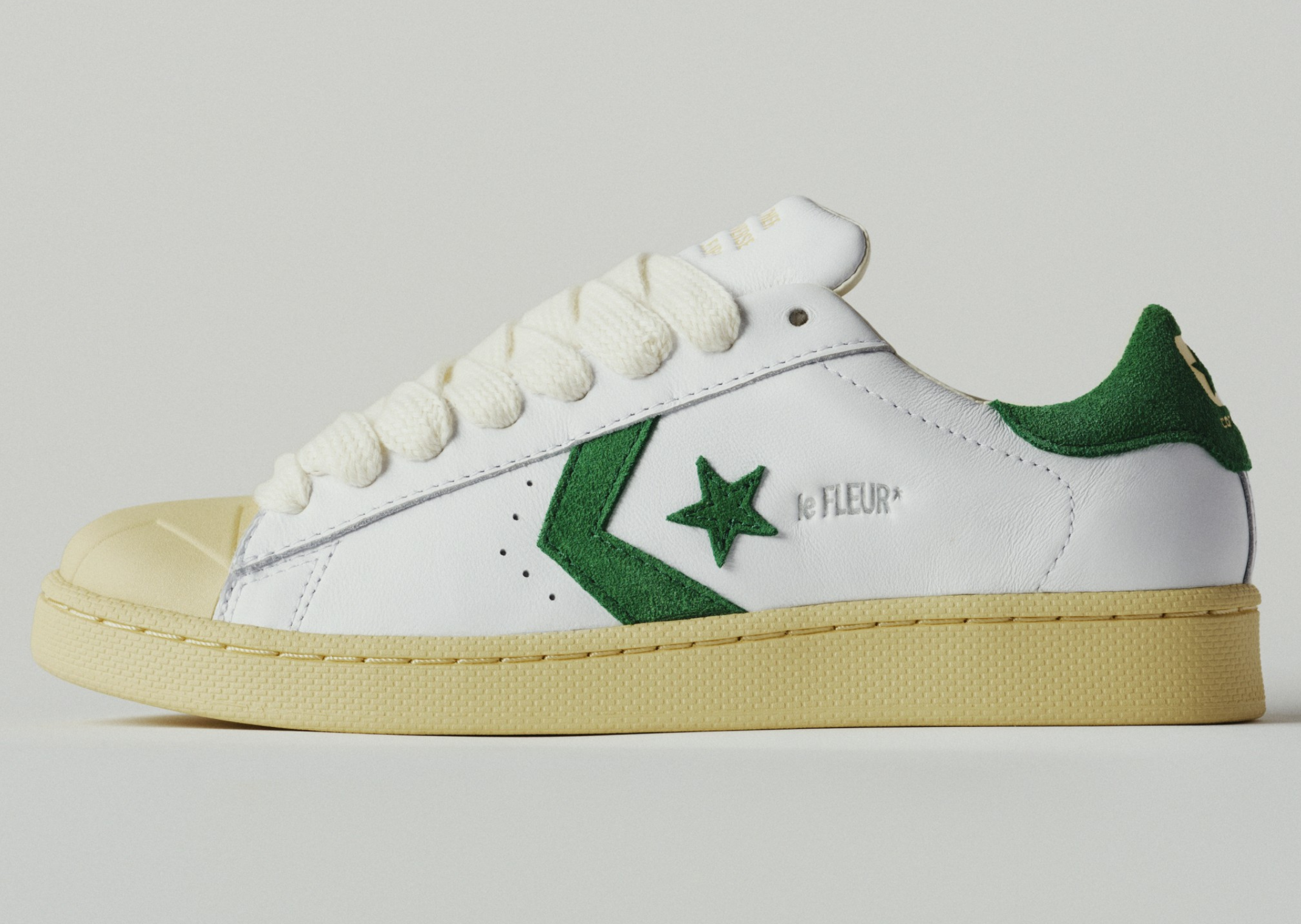 Tyler, the Creator x Converse Pro Leather White - Lateral