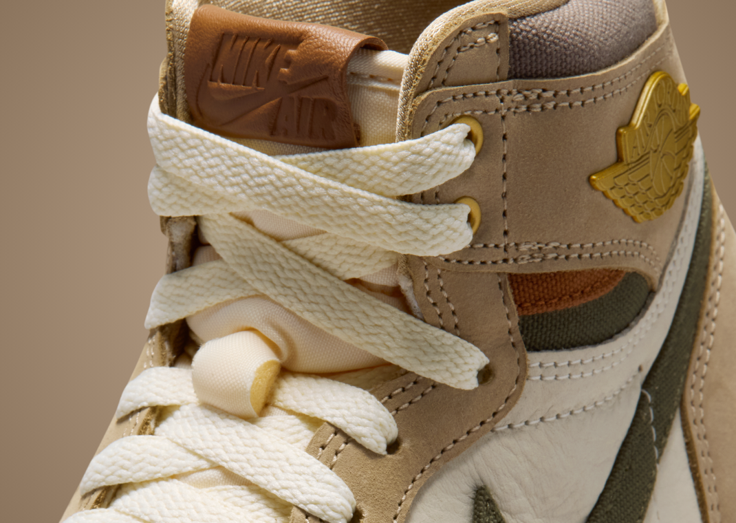 Air Jordan 1 Retro High OG Khaki (W) - Detail