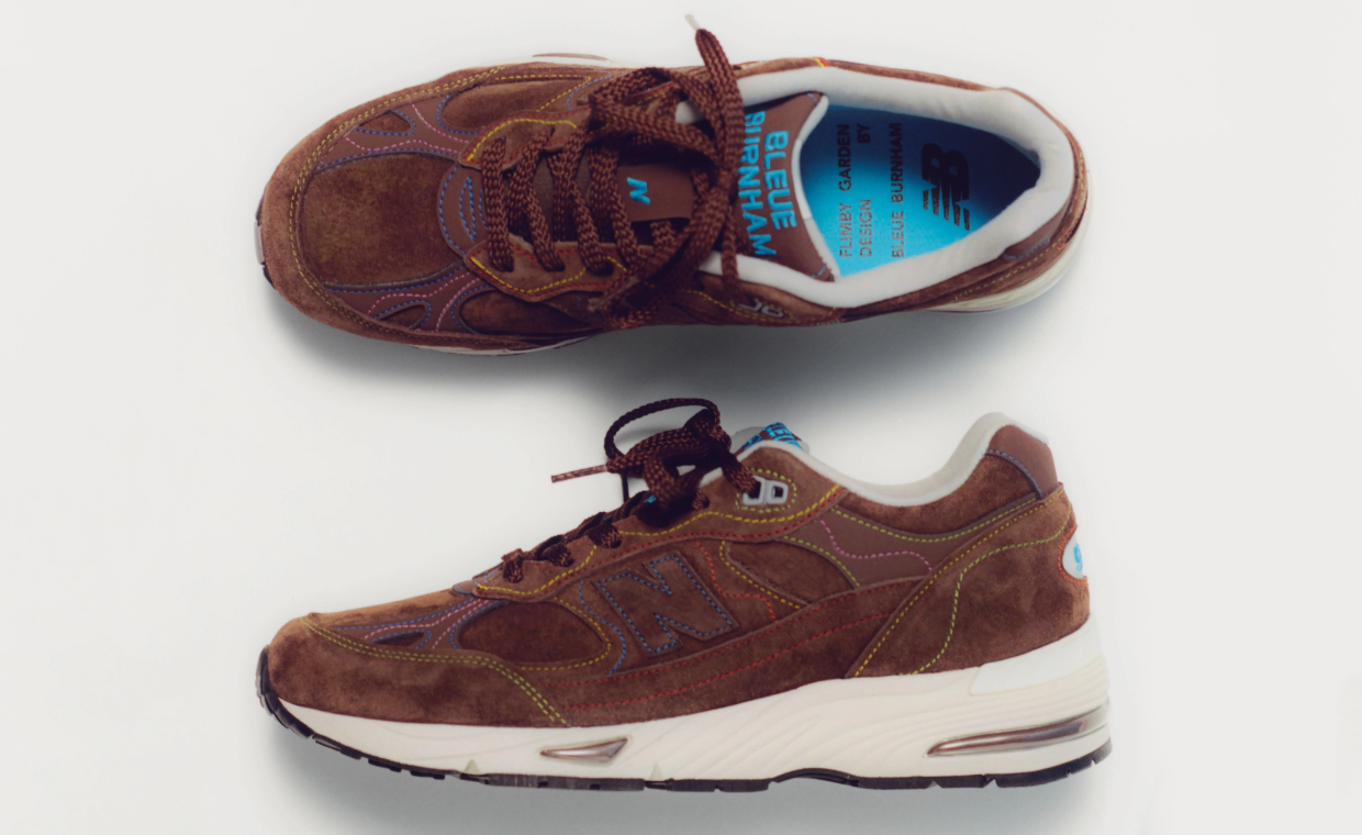 Bleue Burnham x New Balance 991v1 Made in UK