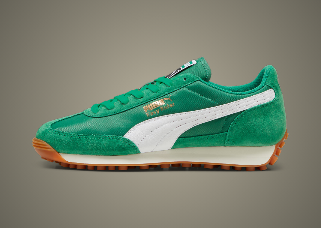 Puma Easy Rider Vintage Green Lateral
