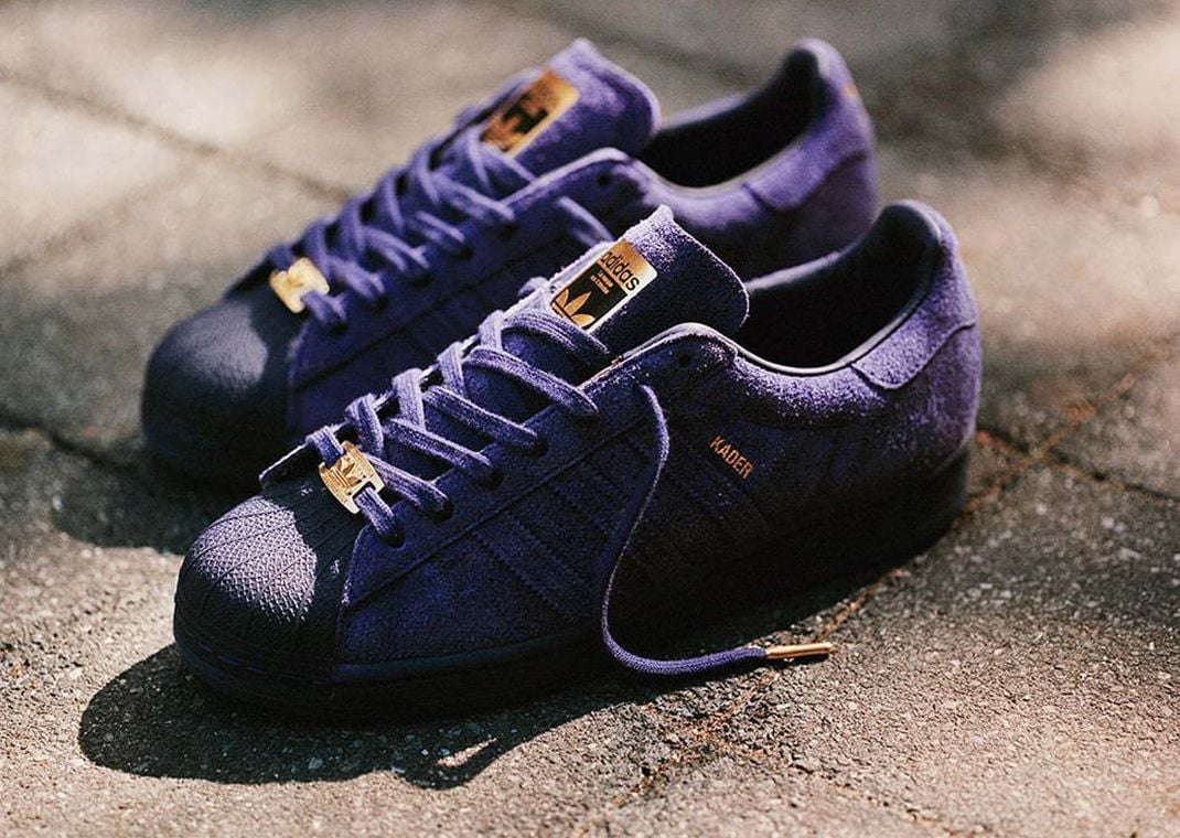 Kader Sylla x adidas Superstar ADV Purple