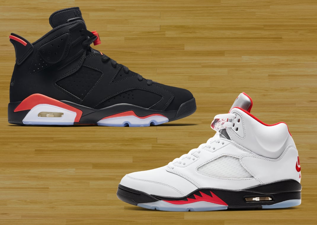 Jordan 6 vs. Jordan 5