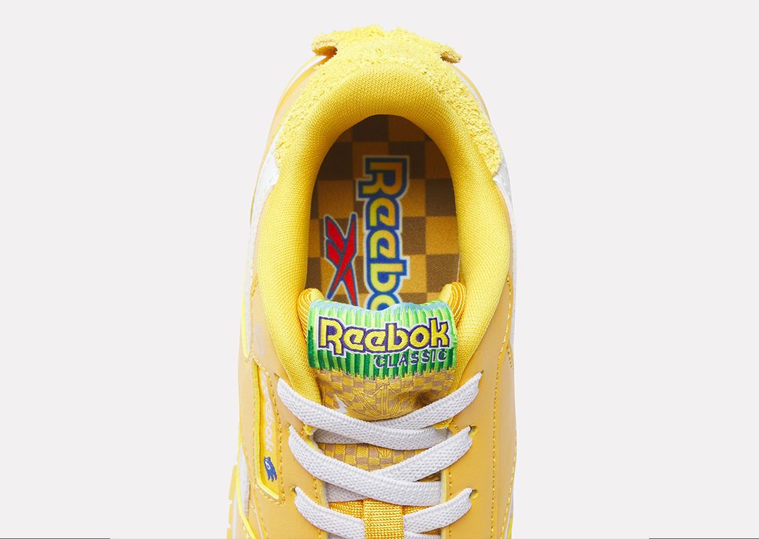 Sonic the Hedgehog 3 x Reebok Classic Leather Step N' Flash Tails (PS) Detail