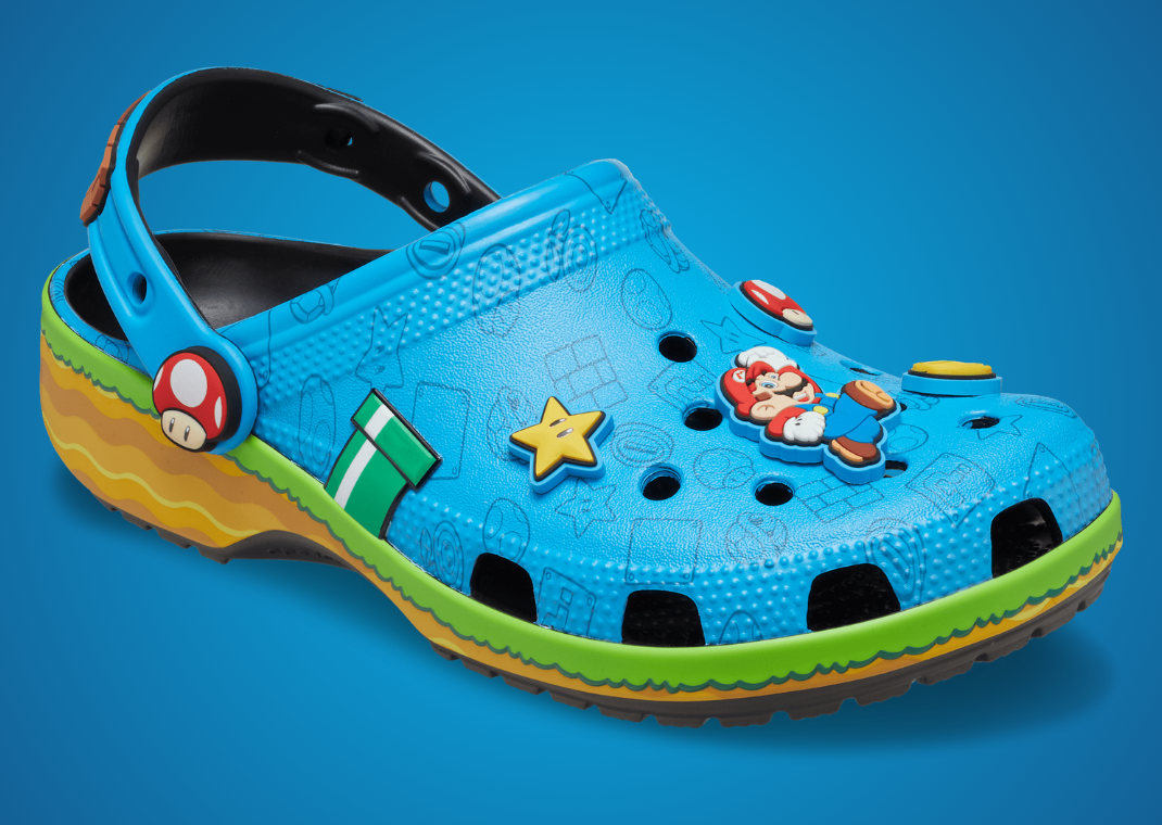 Nintendo x Crocs Classic Clog Super Mario - Angle