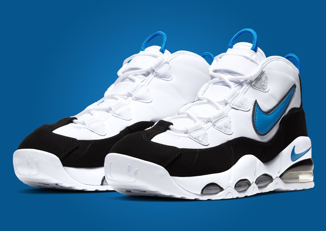 Nike Air Max Uptempo White Photo Blue Black