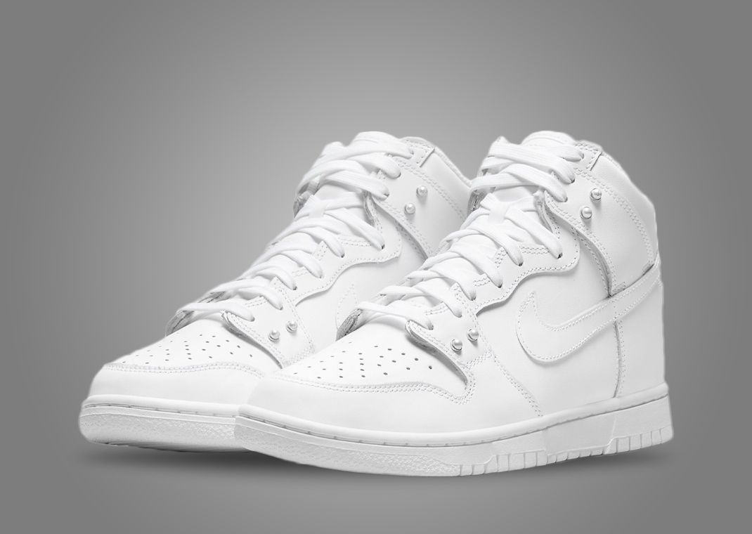 Nike Dunk High "Pearls" White (W)