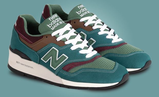 New Balance 997 Made in USA Vintage Teal