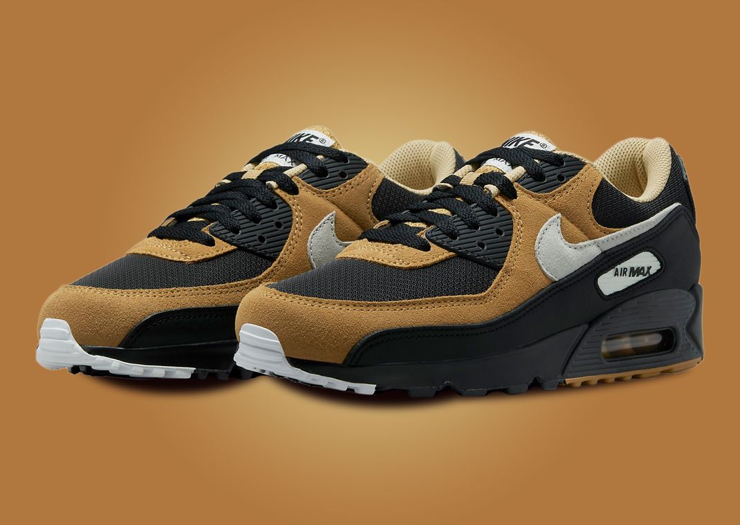 Nike Air Max 90 Black Elemental Gold