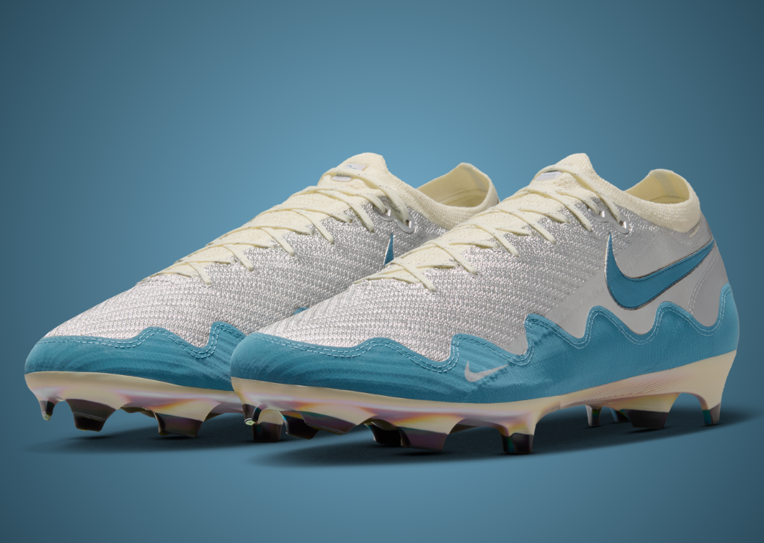 Patta x Nike Mercurial Zoom Vapor 16 Elite FG Waves Pack Aqua - Angle