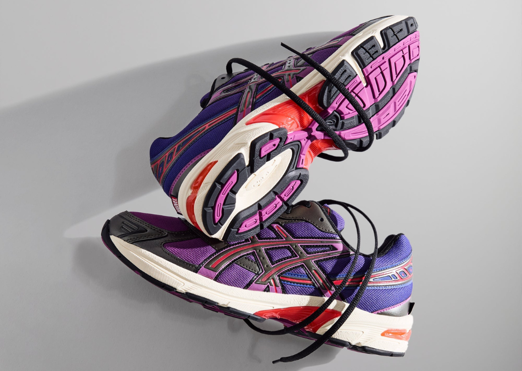 Kith x Marvel Super Villains x Asics Gel-1130 Magneto Detail