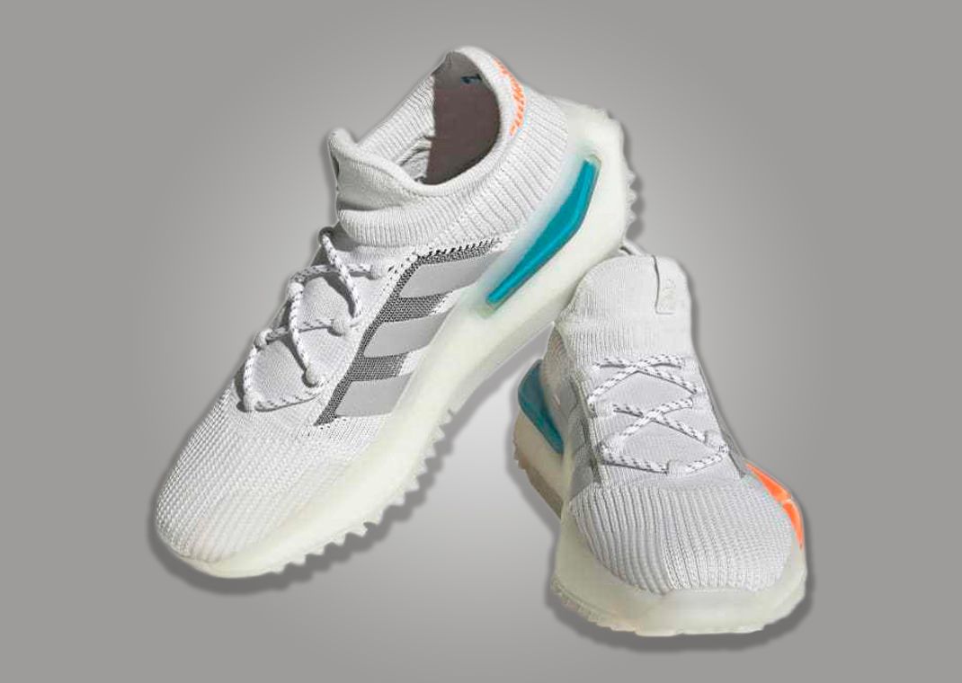 adidas NMD S1 White Teal Orange