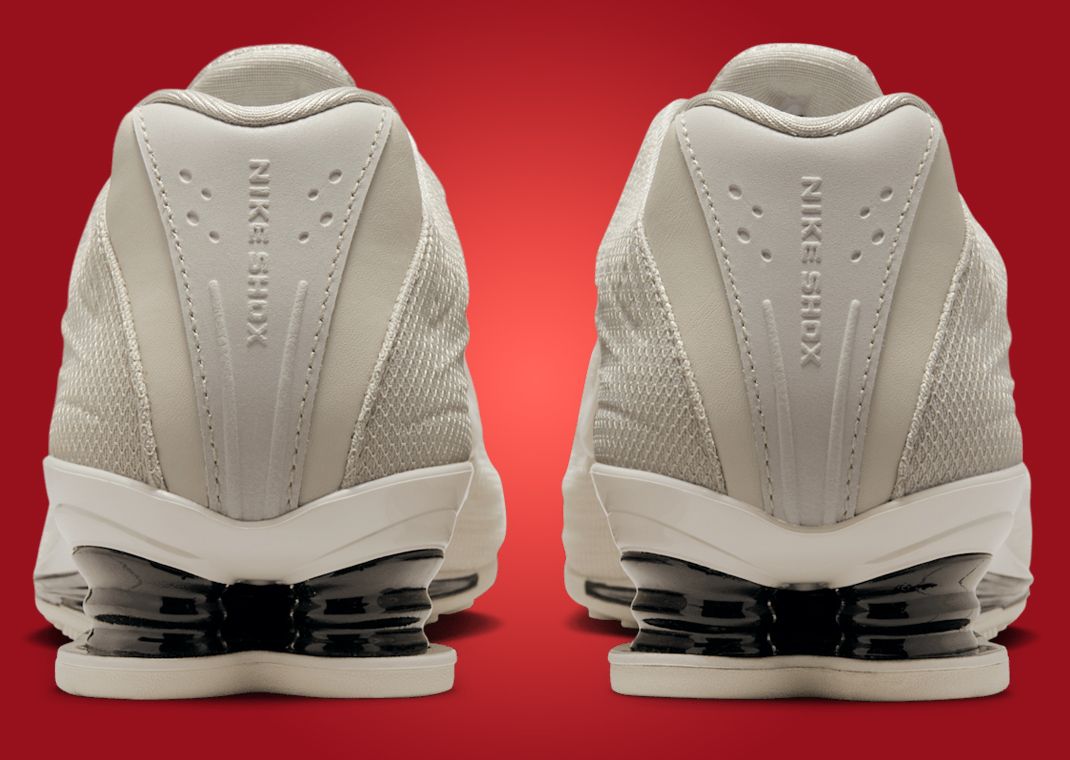 Nike Shox Z Light Bone Black Heel