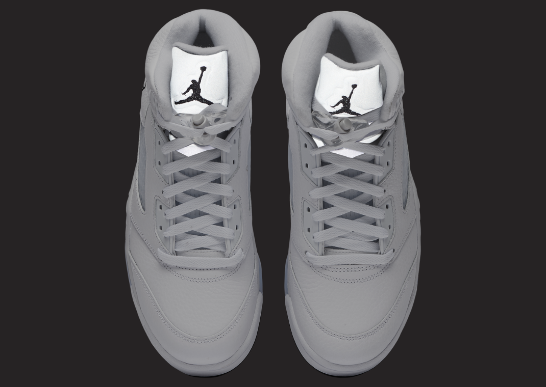 Air Jordan 5 Retro White Metallic - Reflective