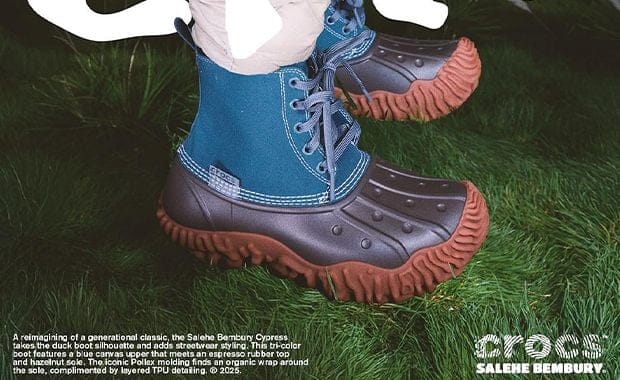 The Salehe Bembury x Crocs Cypress Boot Tera Releases August 2025