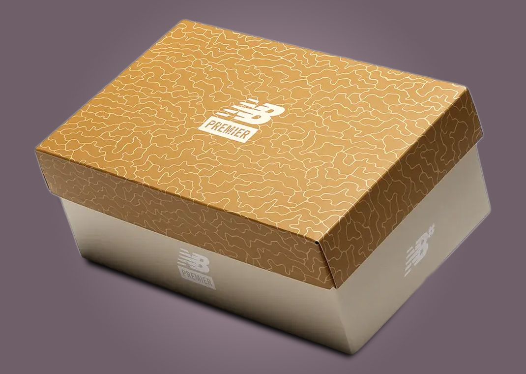 Premier x New Balance Numeric 480 Morel Mushroom Packaging