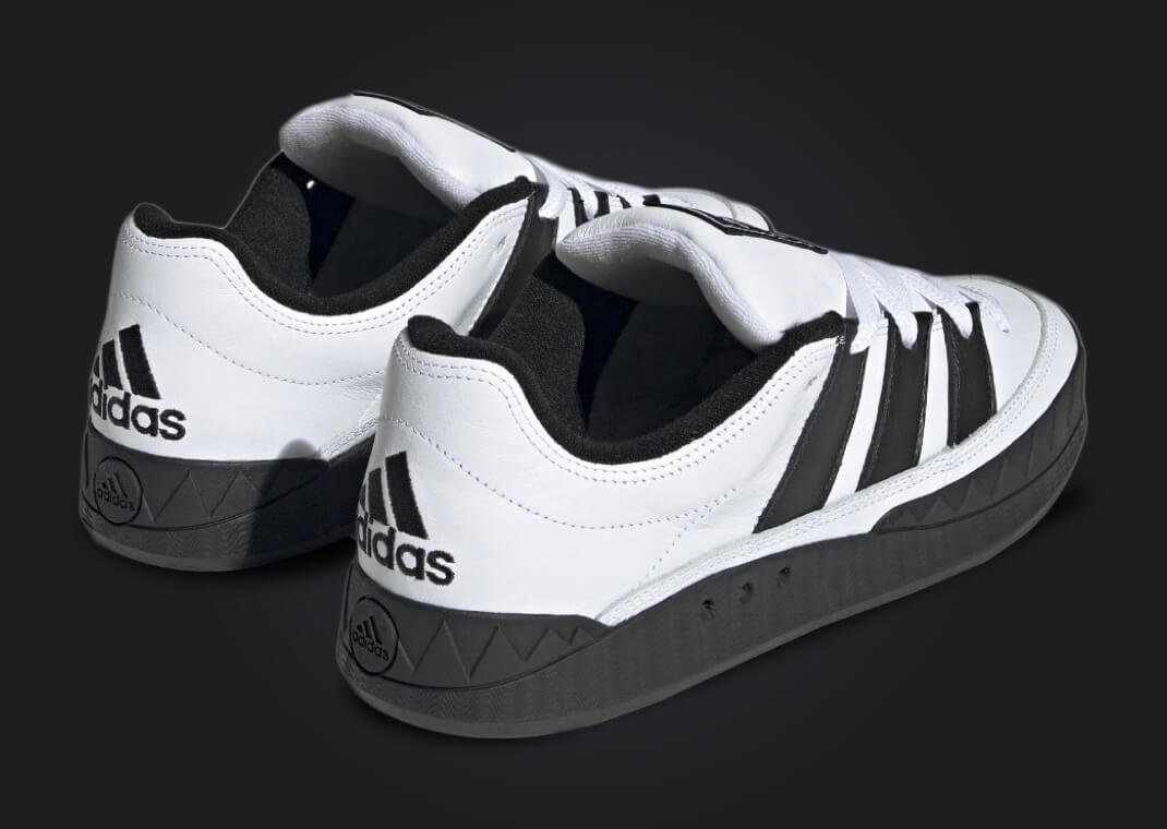 adidas Adimatic × atmos \"White/Black\" Atmos x Adidas Adimatic White Black Sneakers ID7717 Men's