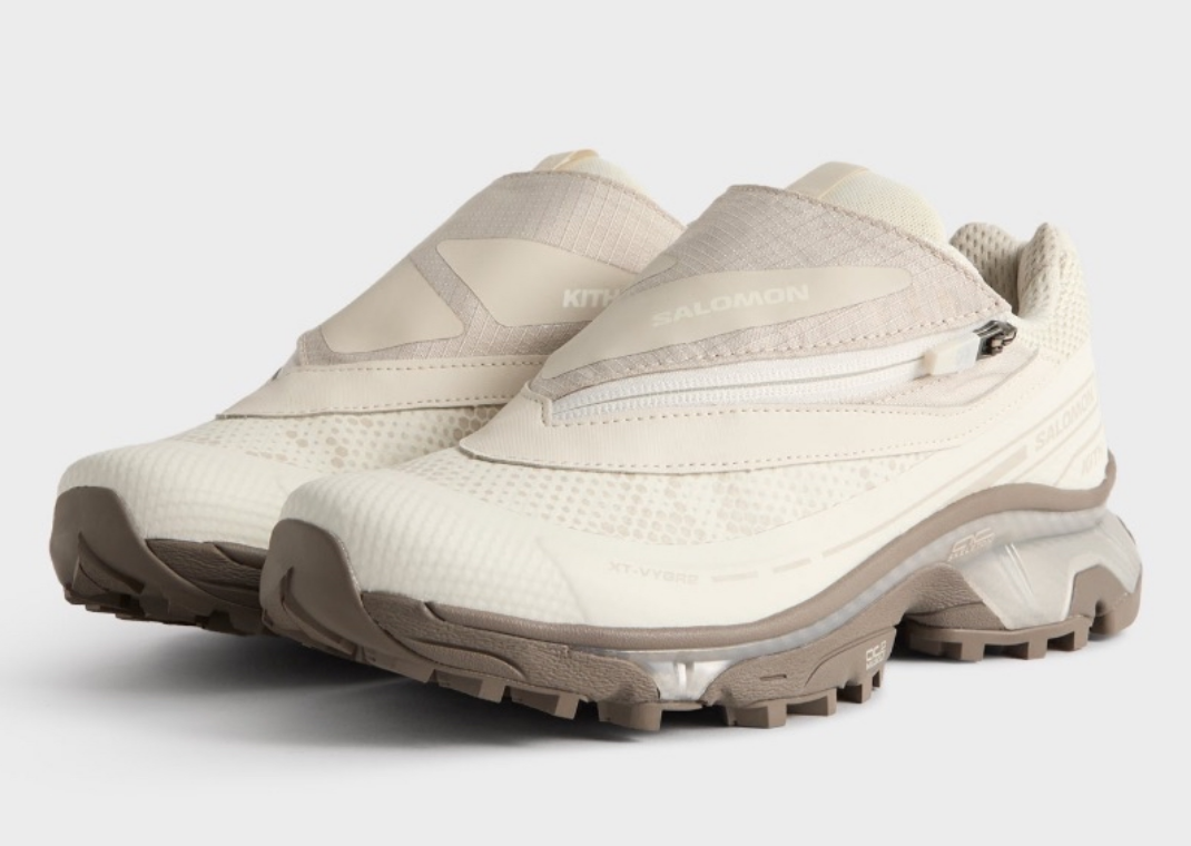 Kith x Salomon XT-Voyager 2 Vanilla Ice Angle