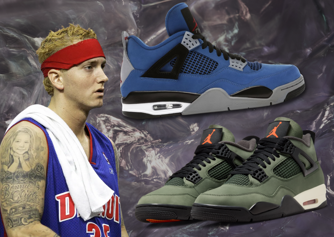 How Eminem Changed the Undefeated x Air Jordan 4 Retro