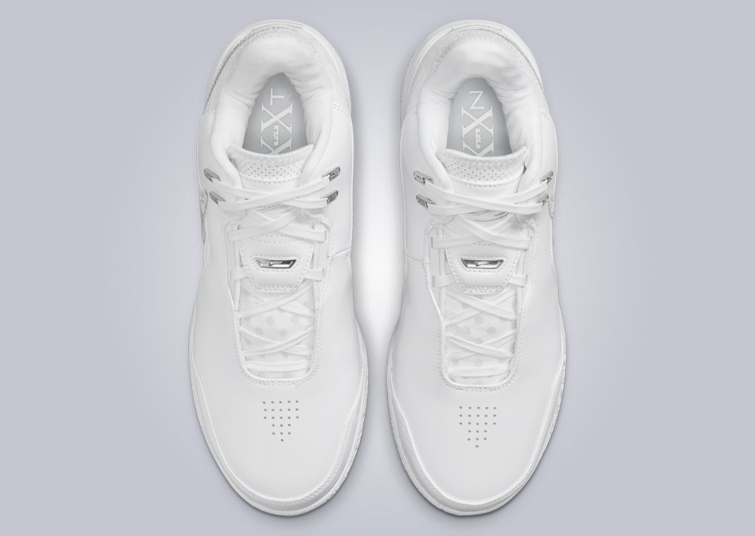 Nike LeBron NXXT Gen AMPD White Metallic Silver Top