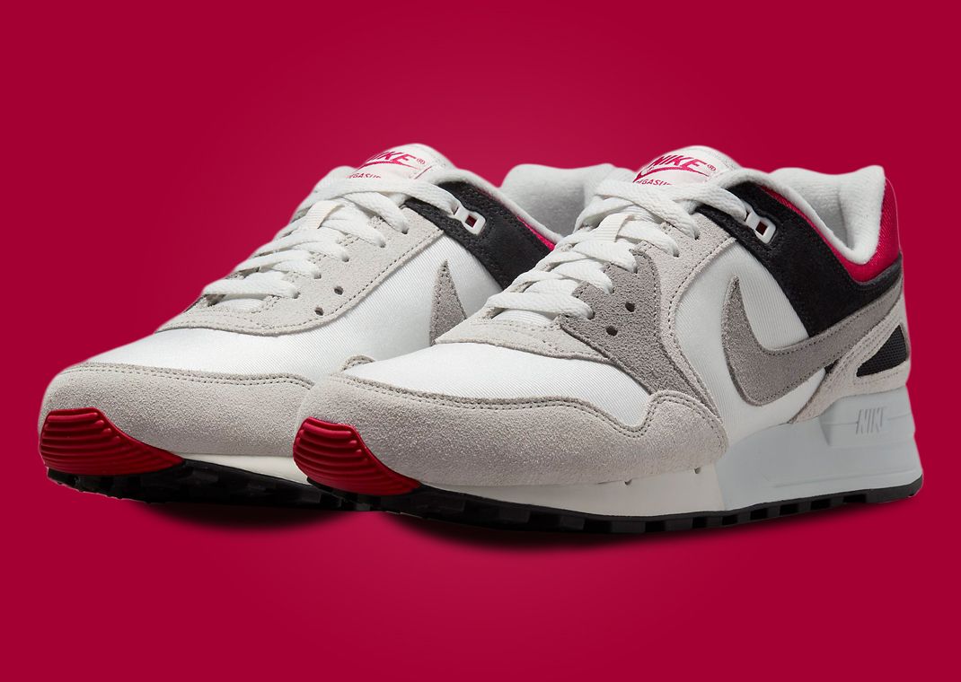 Nike Air Pegasus 89 Swan Medium Grey Rose Coral