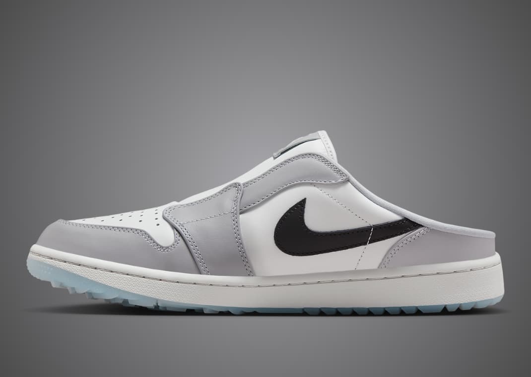 The Air Jordan 1 Golf Mule Wolf Grey is Available Now