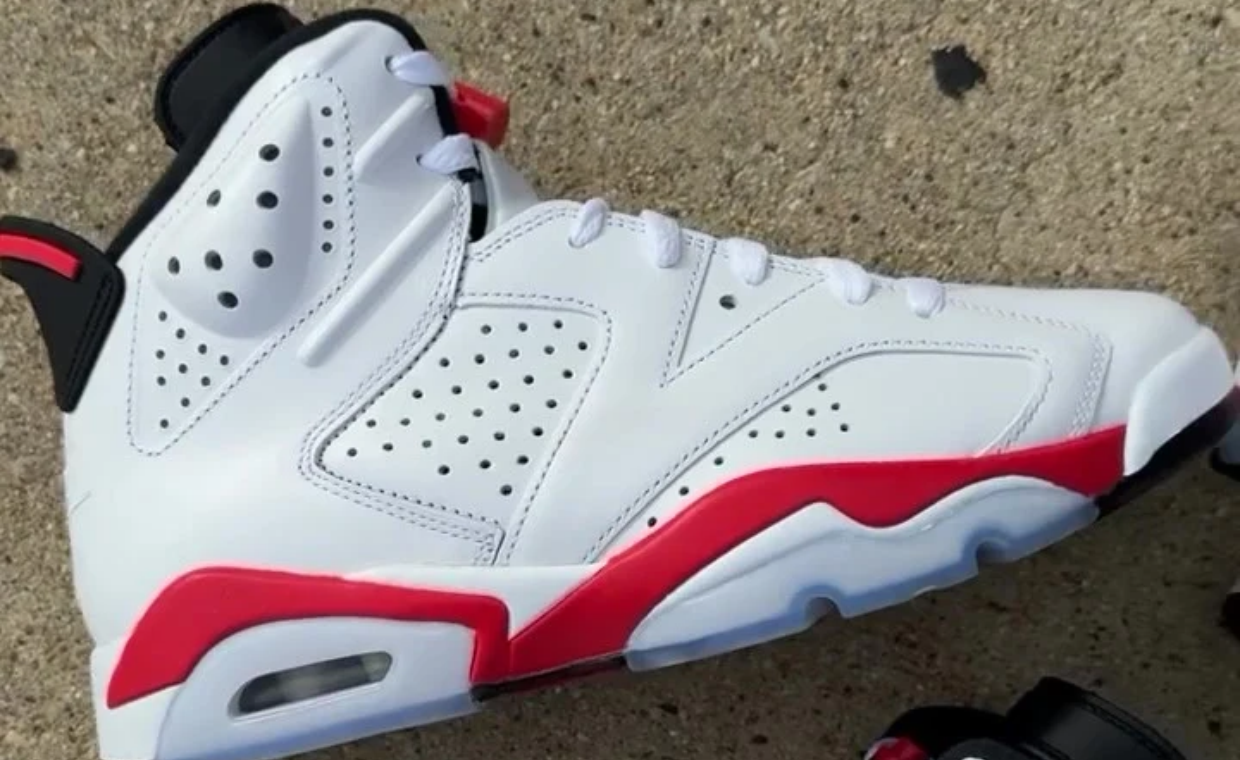 The Air Jordan 6 Retro White Infrared Releases November 2026