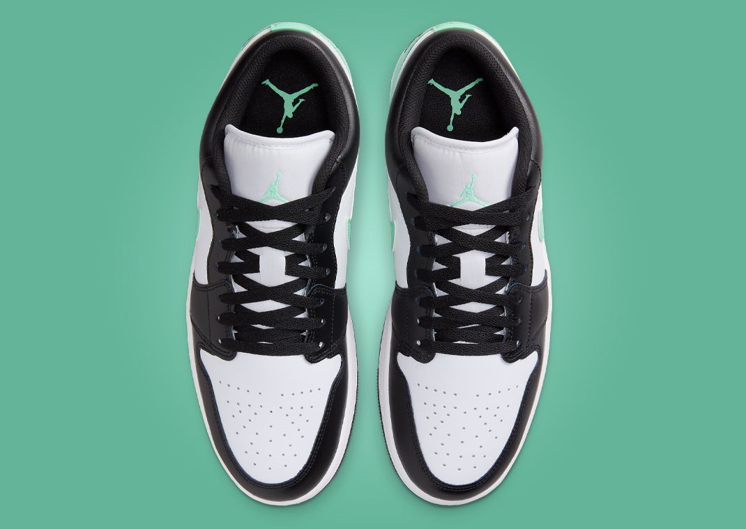 送料込み 追跡あり Nike Air Jordan 1 Low \"Green Glow\" Nike Air Jordan 1 Low 