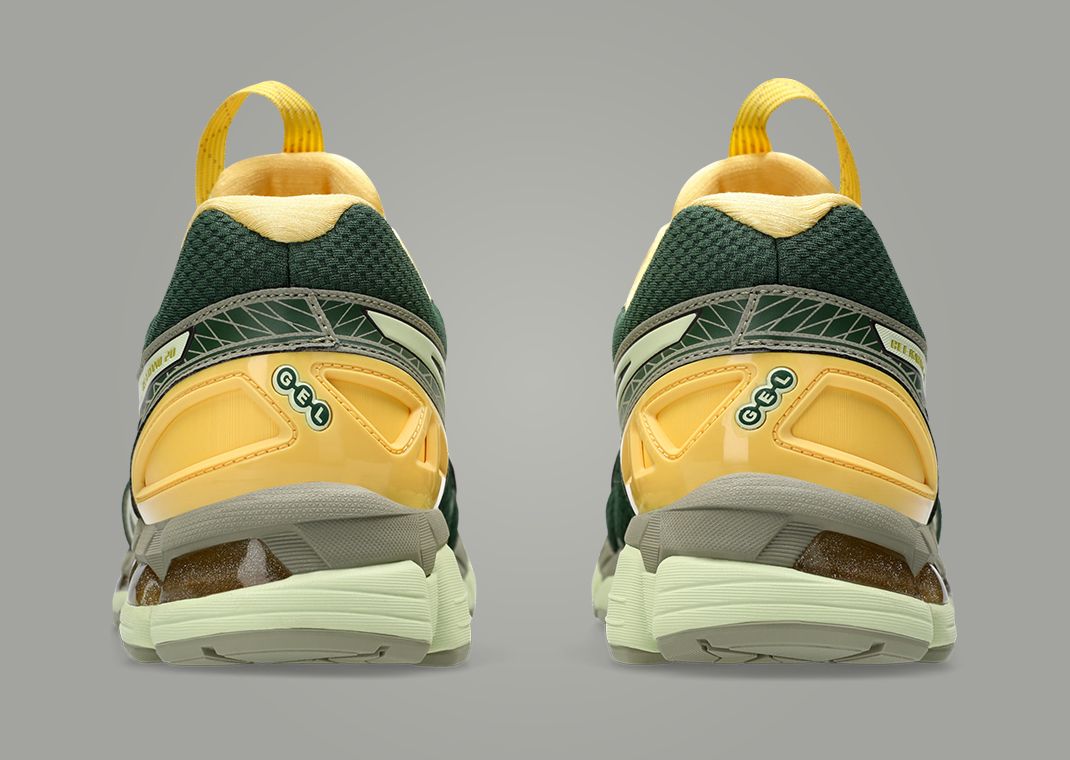 Kiko Kostadinov x Asics UB10-S Gel-Kayano 20 Hunter Green Heel