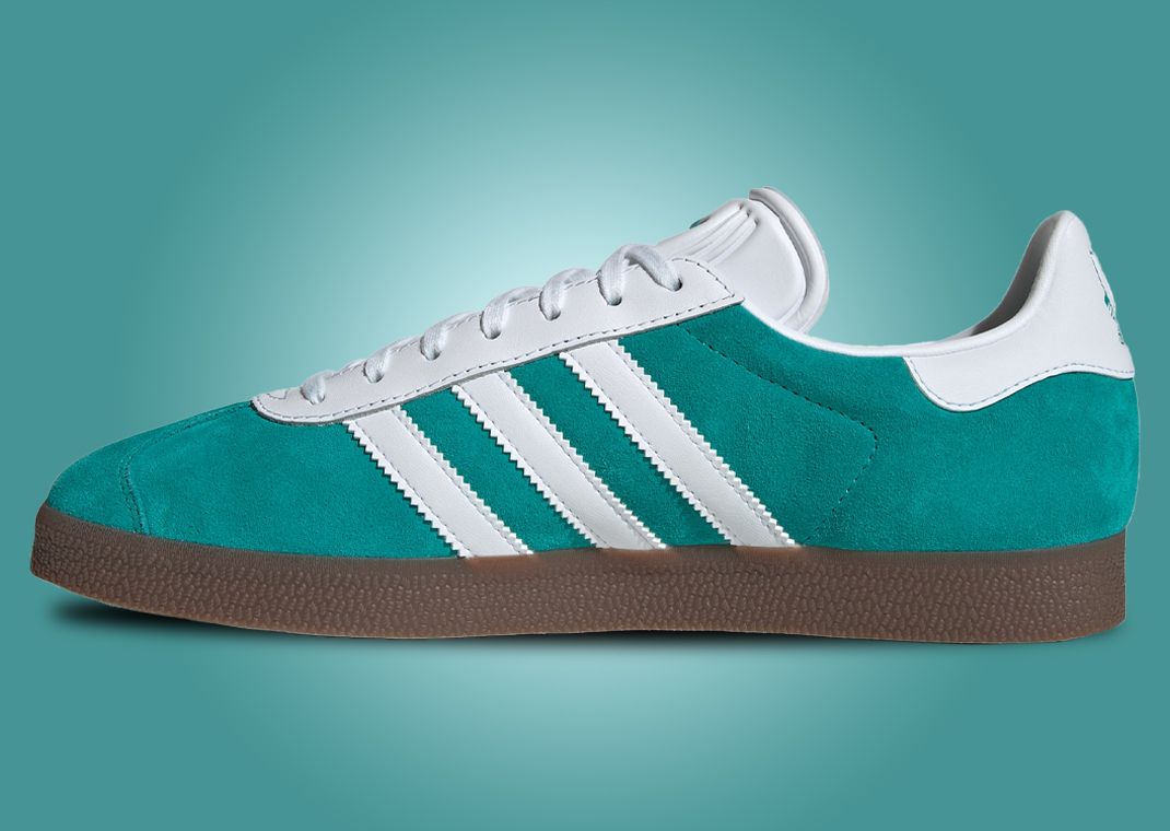 Liverpool x adidas Gazelle Third Kit Medial