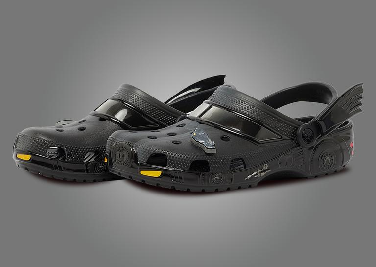 Batman x Crocs Classic Clog Batmobile Angle