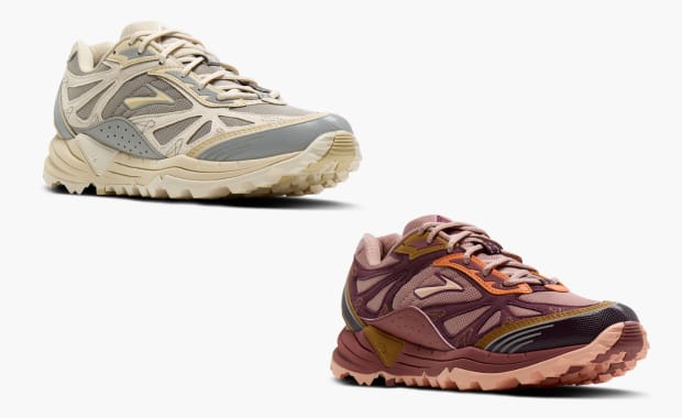 Brooks’ Cascadia 1 Retro Trail Running Shoe is Back in Rock Ridge and Woodrose