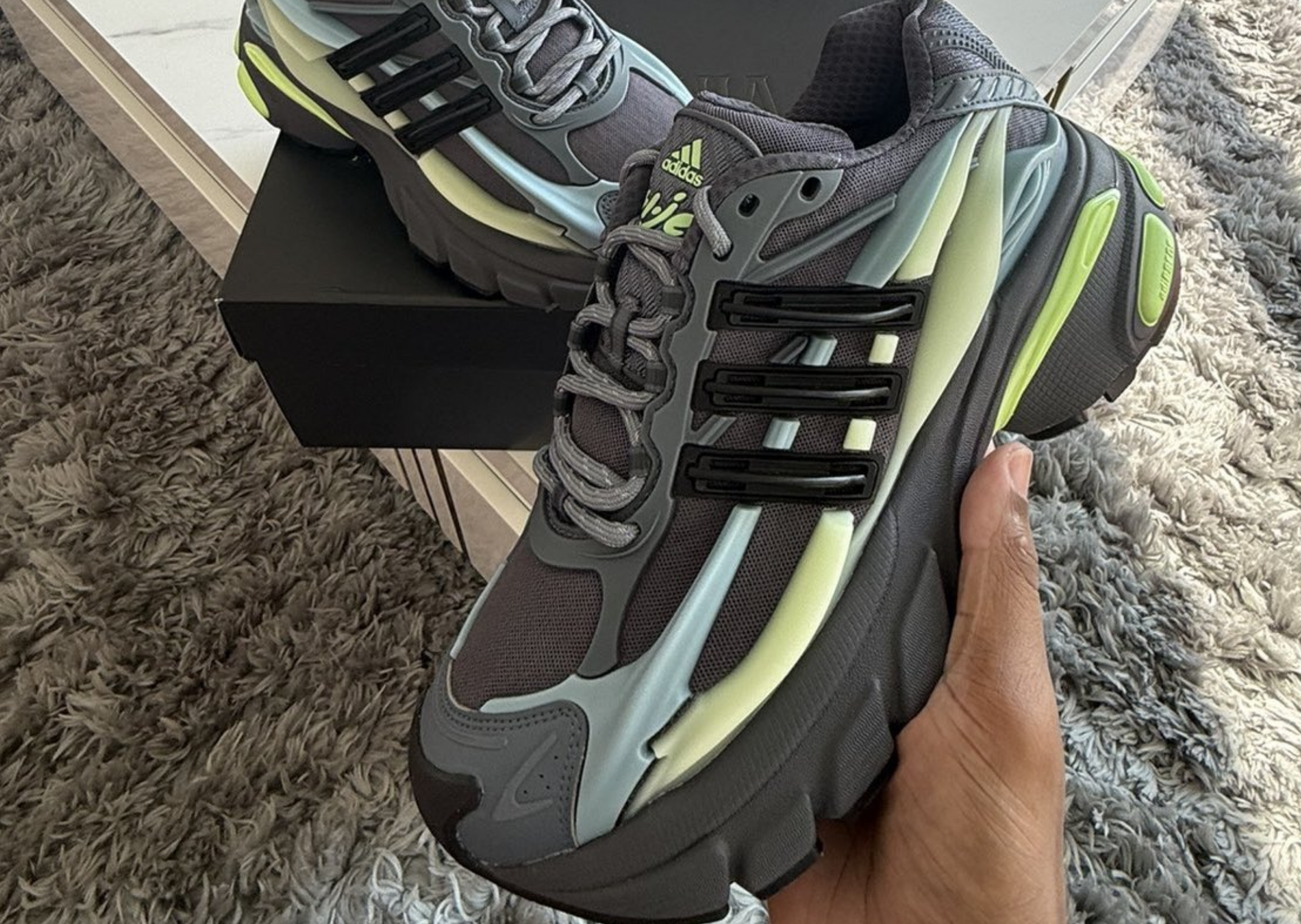 Pharrell Williams x adidas Adistar Jellyfish Core Black Multi-Color