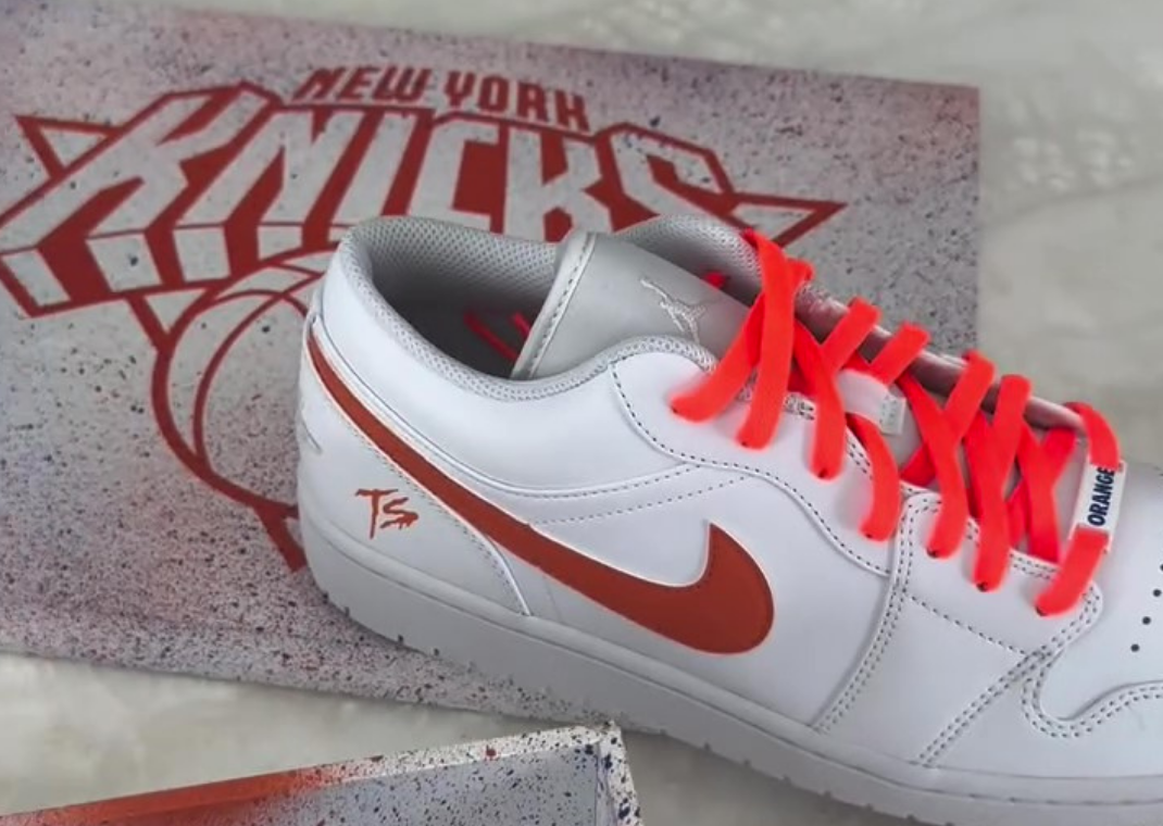 Fat Joe Custom Knicks Jordans