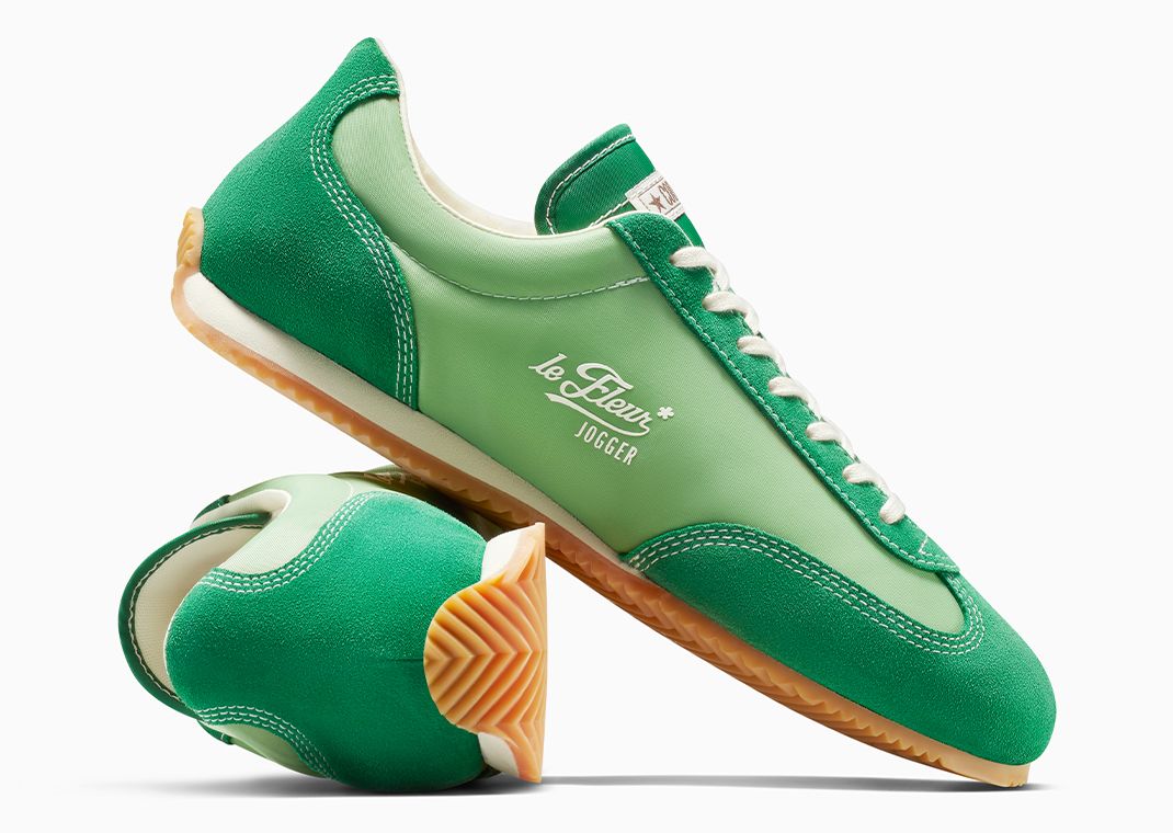 Tyler, The Creator x Converse Coach Jogger Forest Shade Green Angle