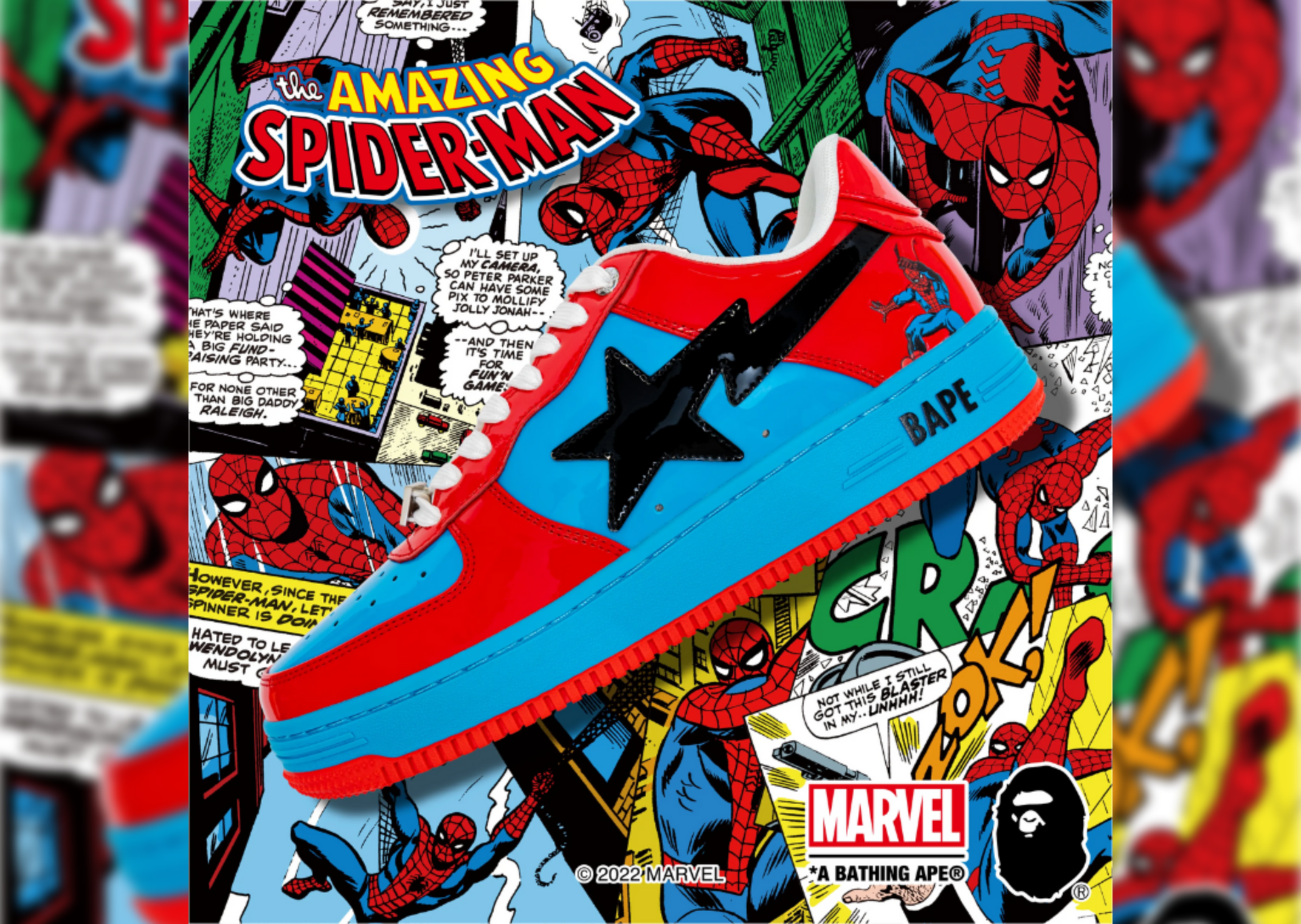BAPE STA Spider-Man