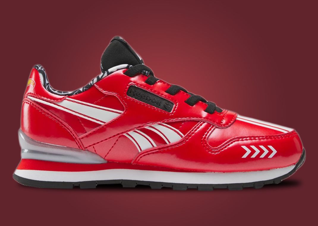 Hot Wheels x Reebok Classic Leather Step N Flash Night Shifter (PS) Lateral