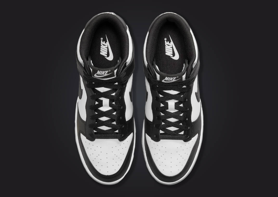 Nike Dunk Mid Leather Panda Top