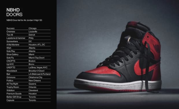 Where to Buy the Air Jordan 1 High 85 Bred