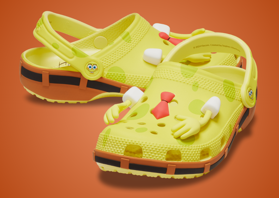 SpongeBob x Crocs Classic Clog - SpongeBob - Angle