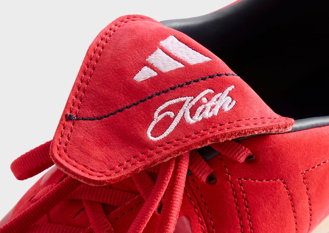 Kith x adidas Predator 2002 IC Red White Detail