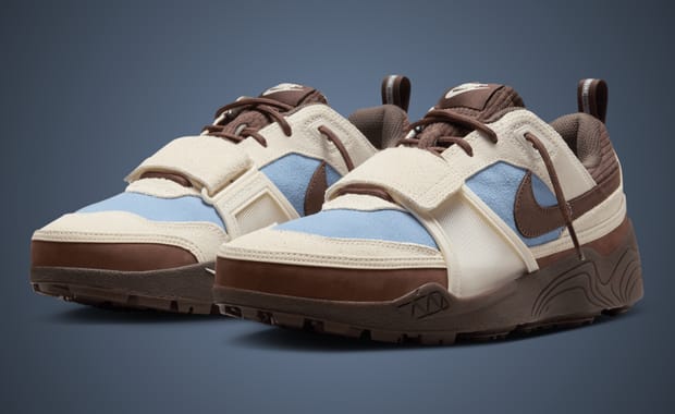 The Travis Scott x Nike Zoom Field Jaxx Leche Blue Releases May 2025