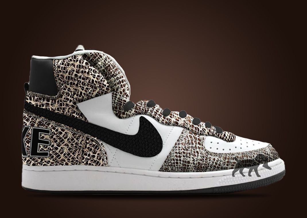 Nike Terminator High Cocoa Snake (mockup)