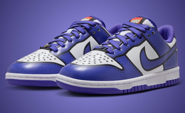 LEGO and Nike’s Latest Dunk Colorway is Drawn on in Purple