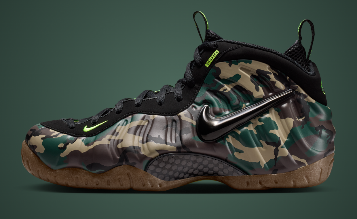 No Limit: The Nike Air Foamposite Pro Camo Returns