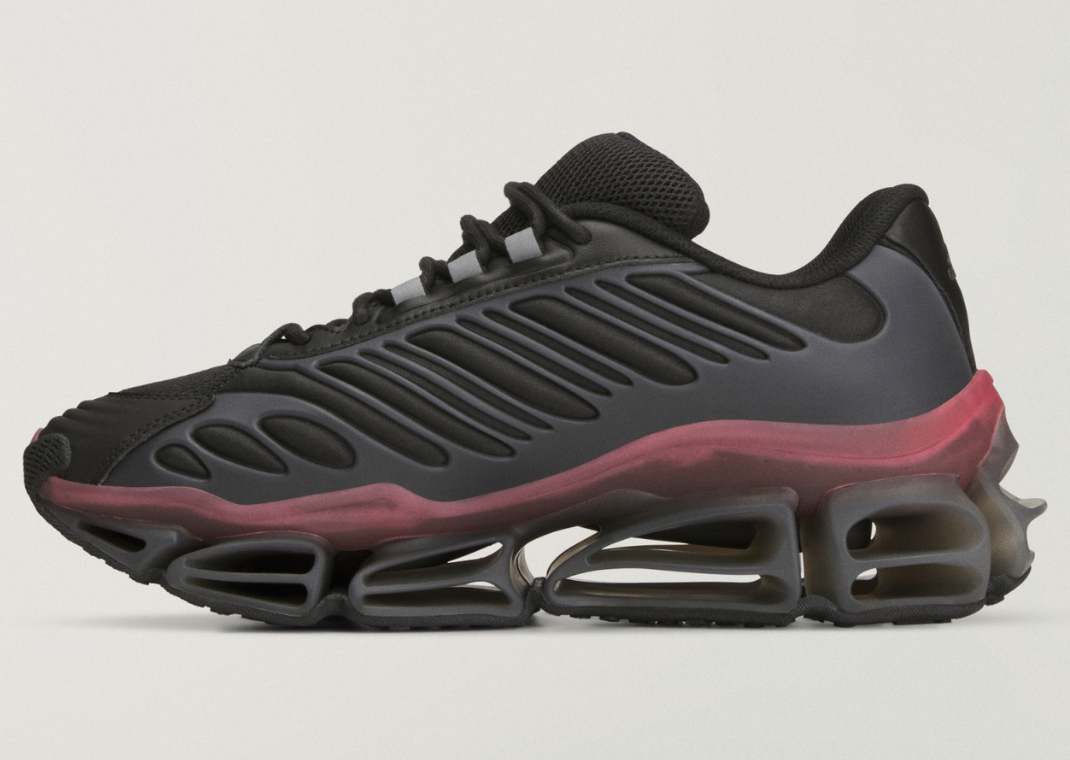 Willy Chavarria x adidas Megaride AG XL Black Red - Medial