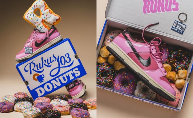 Rukus Skate Shop Went All Out for this Pink Donut Dunk Drop