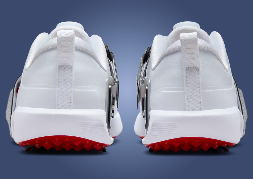 Jordan Air Rev White Metallic Silver Heel