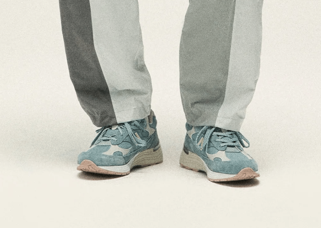 The Kith x New Balance 992 Made in USA Blue Releases March 2025 The Kith x New Balance 992 Made in USA Blue Releases March 2025